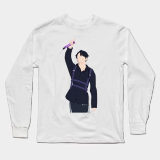 Jeon Jungkook of BTS Long Sleeve T-Shirt